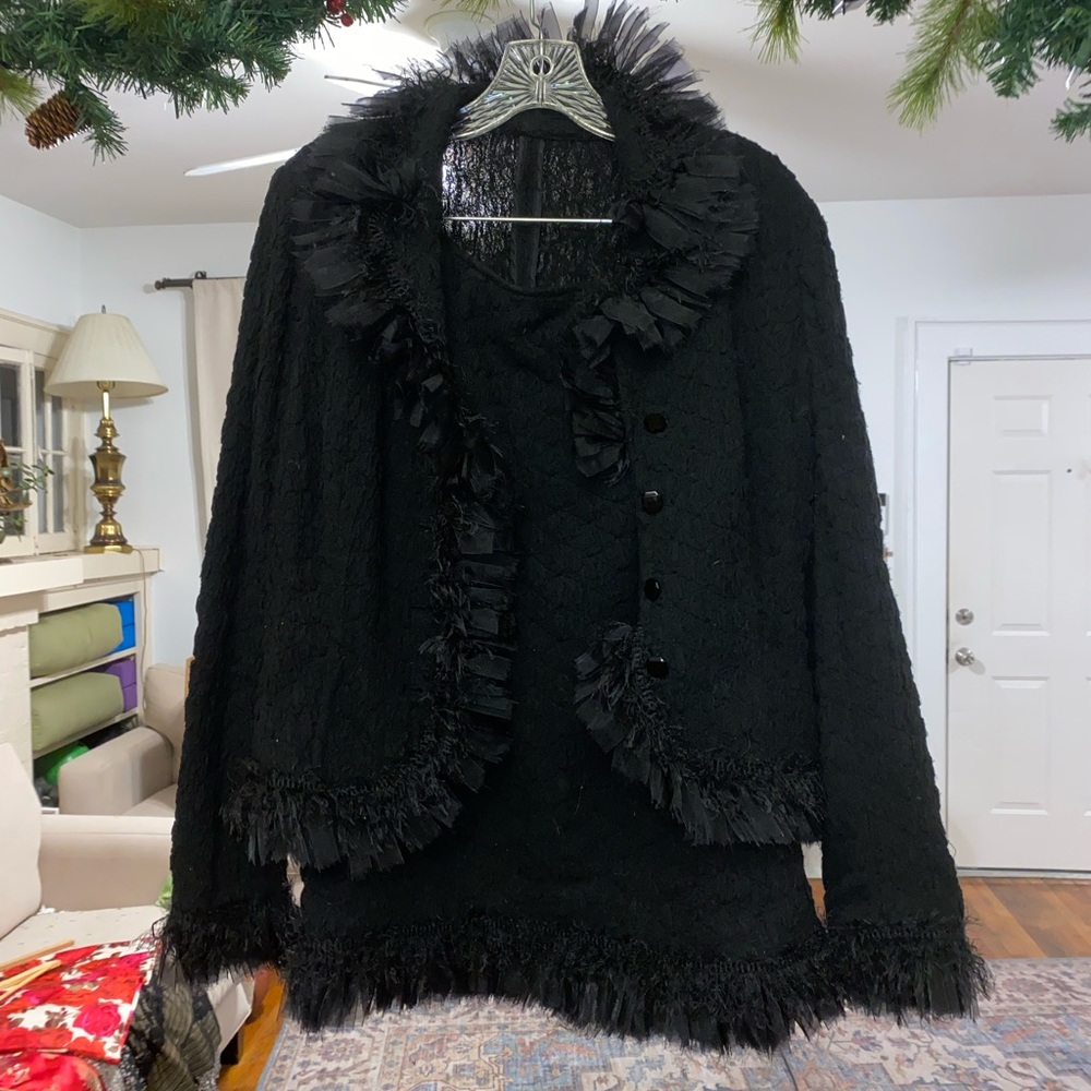 Blazer and skirt set size 10 by Teri Jon